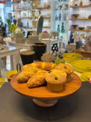 AKASYA AYAKLI KEK STANDI 28X10CM