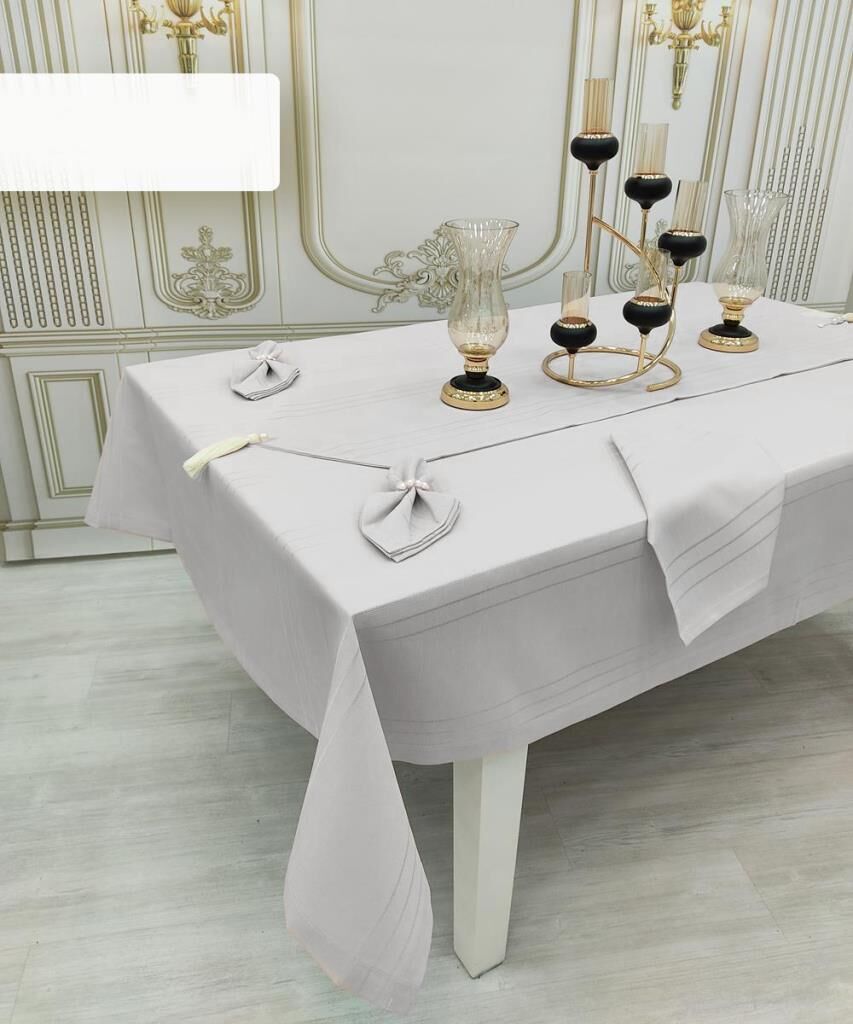 CARMEN GRİ 26 PARÇA SOFRA SETİ