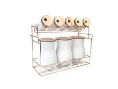 8 PARÇA CAM BAHARAT SETİ
