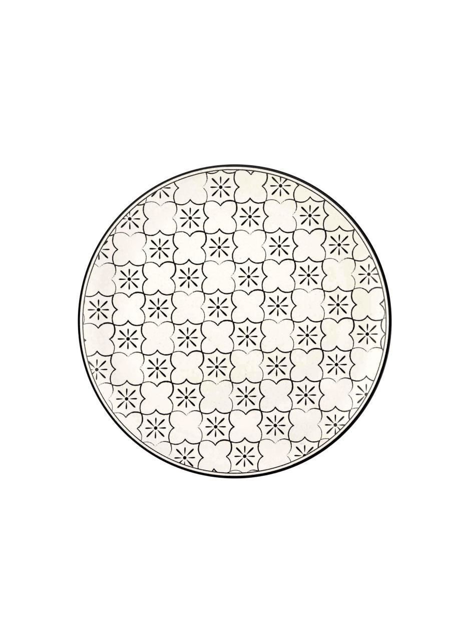 MAROC 6'LI PASTA TABAK DESEN1 21CM