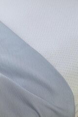 OLIVER MAVİ BAMBU ÇİFT KİŞİLİK PİKE SETİ