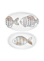 WISH OVAL 2'Lİ SERVİS TABAK 26&29CM