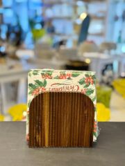 AKASYA DEKORLU PEÇETELİK 15X9X13CM