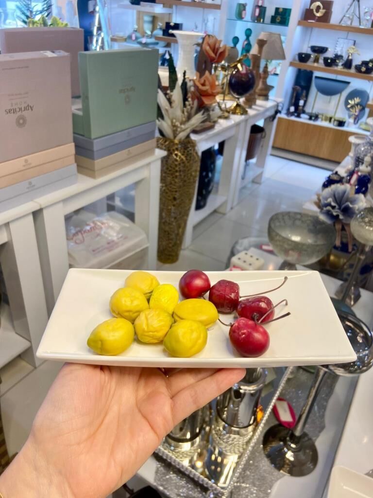 BEYAZ PORSELEN 6'LI KAYIK TABAK 21CM