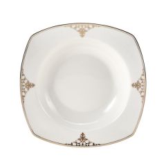 KARACA MİLENA GOLD 60 PARÇA NEW BONE KARE YEMEK TAKIMI