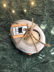 GRİ TEALIGHT MUMLUK 10CM