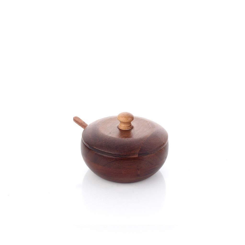 AKASYA KAŞIKLI ŞEKERLİK/BAHARATLIK 10X5CM