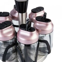 DIMPLE ROSEGOLD 7 PARÇA BAHARAT SETİ