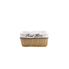 SENTETİK HASIR DİKDÖRTGEN SEPET 25X18X13,5CM
