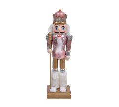 PEMBE ASALI NOEL KURŞUN ASKER DEKOR 25CM