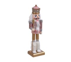 PEMBE ASALI NOEL KURŞUN ASKER DEKOR 25CM