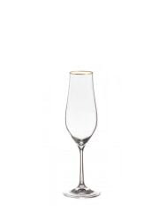 TULIPA ALTIN YALDIZLI 6'LI FLÜT KADEH 170ML