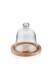 MADERA KURABİYE KAVANOZU 15X16X16CM