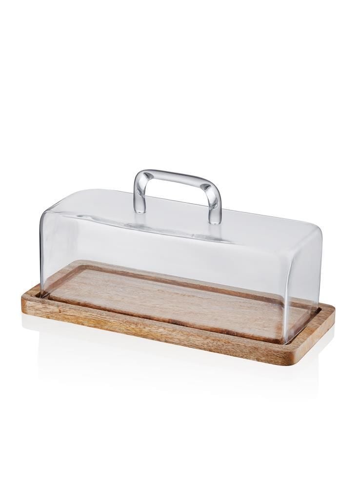 MADERA KEK SAKLAMA FANUSU 15X32X14CM