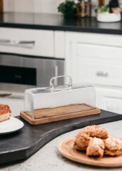 MADERA KEK SAKLAMA FANUSU 15X32X14CM