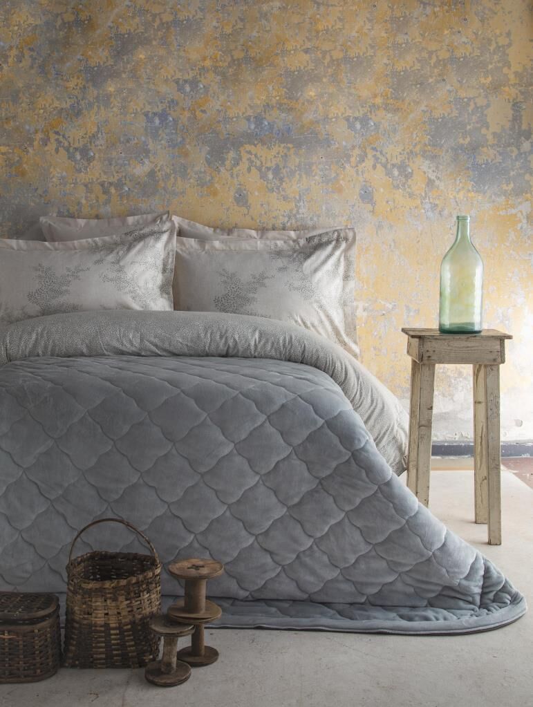 MY TOUCH MİLA ADAÇAYI ÇİFT KİŞİLİK KADİFE NEVRESİM TAKIMI/COMPLETE SET