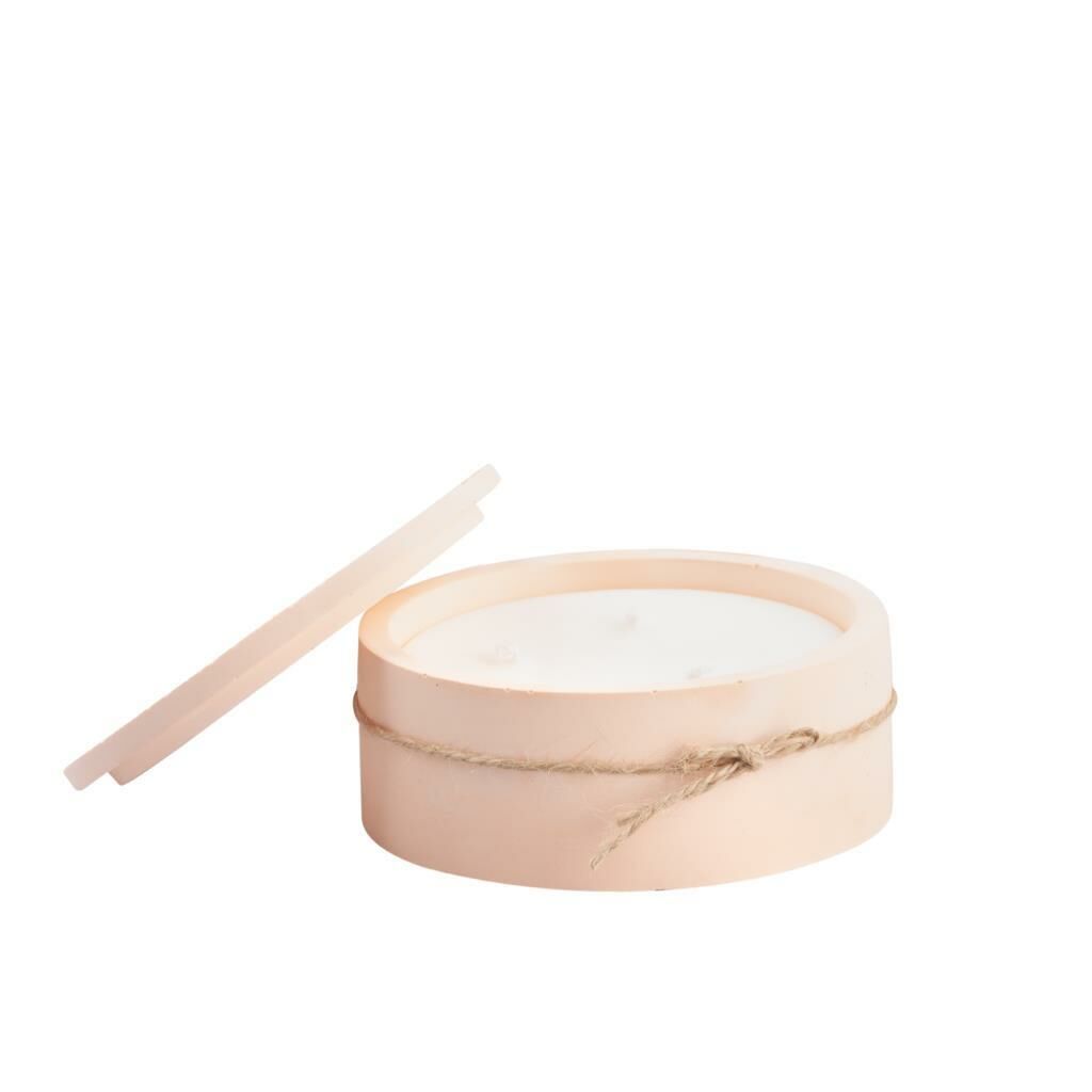 SOMON KAPAKLI SİLİNDİR MUM 12X5CM