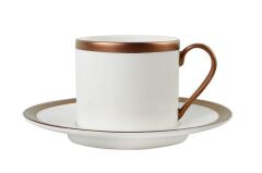 COPPER LINE TABAKLI ÇAY FİNCANI