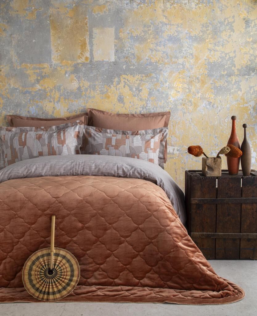 MY TOUCH ODEL SOMON ÇİFT KİŞİLİK KADİFE NEVRESİM TAKIMI/COMPLETE SET