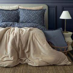 MY TOUCH VICTORIA BEJ ÇİFT KİŞİLİK KADİFE NEVRESİM TAKIMI