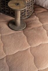 MY TOUCH MİLA TERRACOTA ÇİFT KİŞİLİK KADİFE NEVRESİM TAKIMI/COMPLETE SET