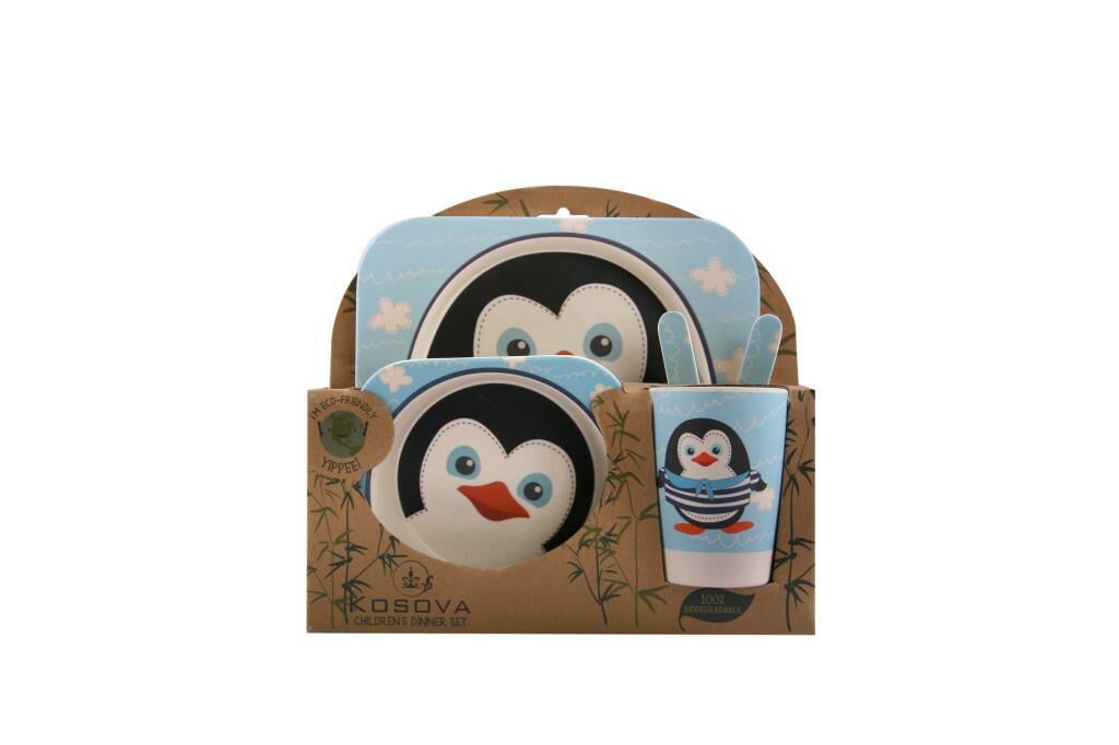 PENGUEN 5 PARÇA MAMA SETİ