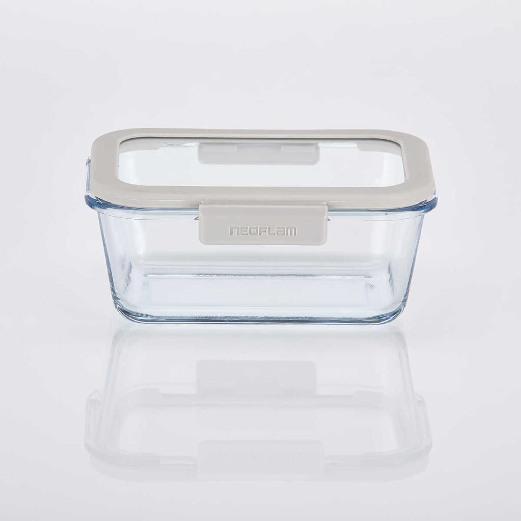 FİKA GLACE BEJ SAKLAMA KABI 460 ML