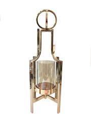 REGİNA ALTIN TEKLİ FENER MUMLUK 48cm