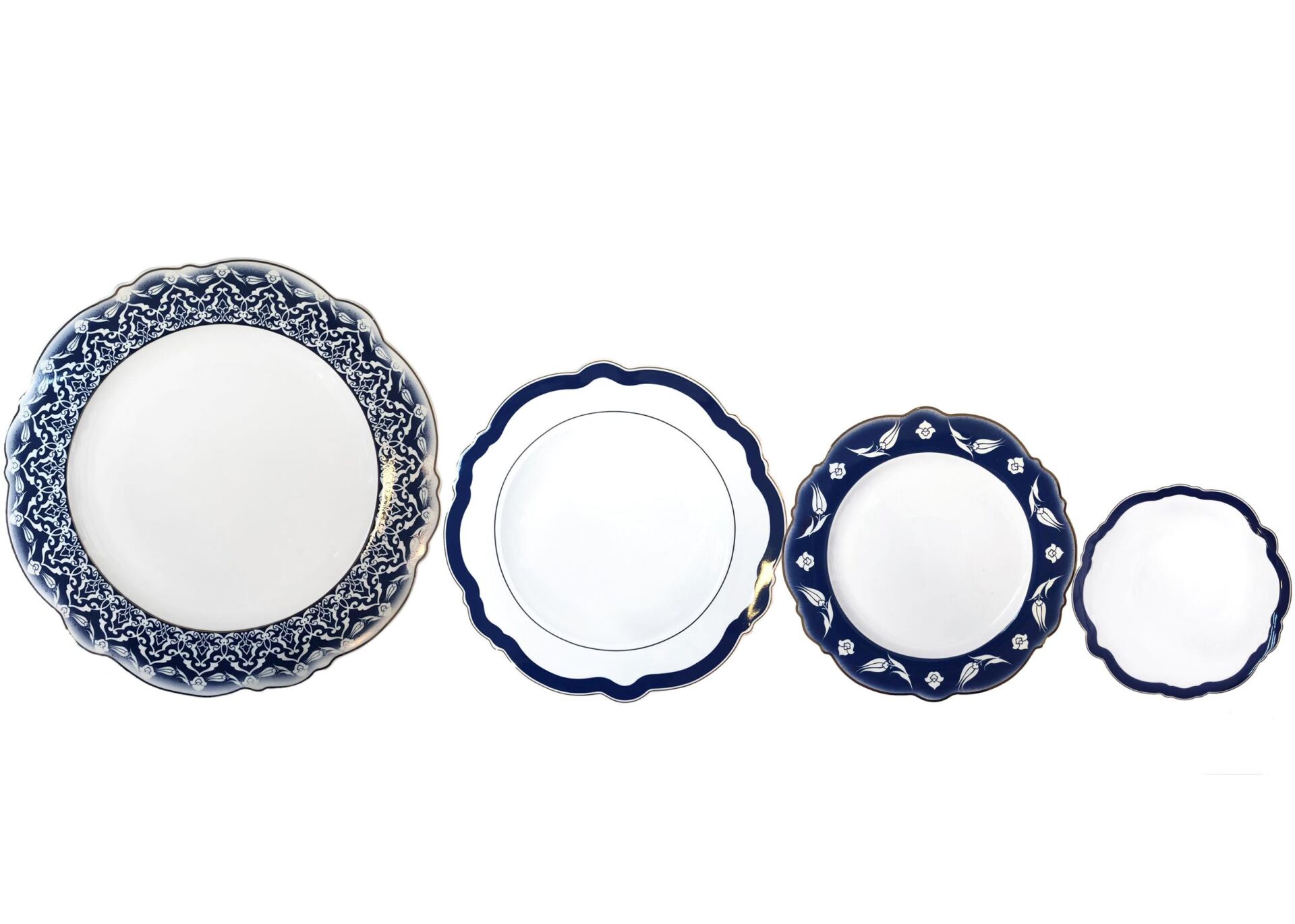 TULİPS 6 KİŞİLİK 24 PARÇA YEMEK TAKIMI