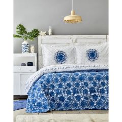 BELİNA MAVİ ÇİFT KİŞİLİK COMPLETE TAKIM