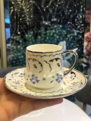 BLUE 6 KİŞİLİK TÜRK KAHVESİ FİNCANI