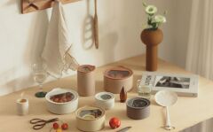 FIKA ONE SERAMİK SAKLAMA KABI BUZ BEYAZ 200ML