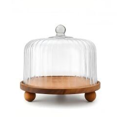 HOMES AKASYA STANDLI CAM FANUS 31X27CM