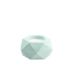 YEŞİL GEOMETRİK MUM 11CM