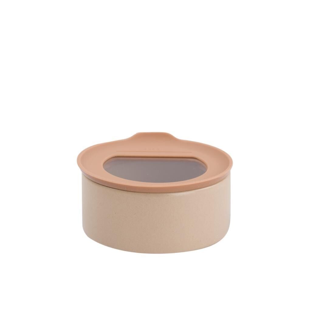 FIKA ONE SERAMİK SAKLAMA KABI PEMBE 600ML