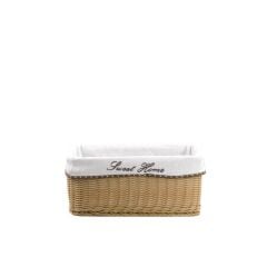 SENTETİK HASIR DİKDÖRTGEN SEPET 40X30X17,5CM