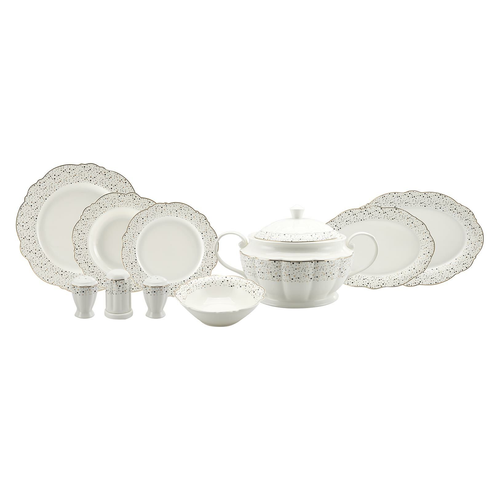 KARACA NORTH STAR 60 PARÇA NEW BONE KARE YEMEK