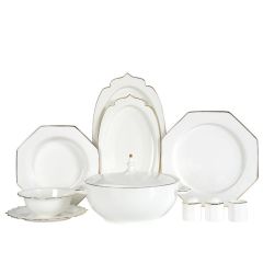8322 MAVERA ALTIN COLLECTION 12 KİŞİLİK 60 PARÇA YEMEK TAKIMI