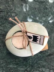 YEŞİL TEALIGHT MUMLUK 10CM
