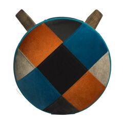 DIAMOND PATCHWORK PUF