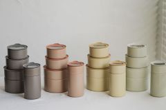 FIKA ONE SERAMİK SAKLAMA KABI GRİ 600ML