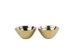 SHINY GOLD 2'Lİ KASE 9X14CM