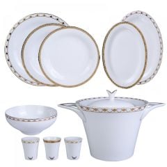 SHIELD GOLD 60 PARÇA YEMEK TAKIMI