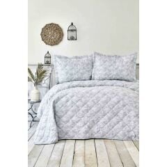 ESTER GRİ ÇİFT KİŞİLİK YATAK ÖRTÜSÜ SET
