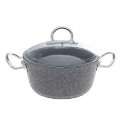 KARACA SILVER STONE İNDÜKSİYON METAL KULPLU 7 PRÇ