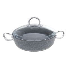 KARACA SILVER STONE İNDÜKSİYON METAL KULPLU 7 PRÇ
