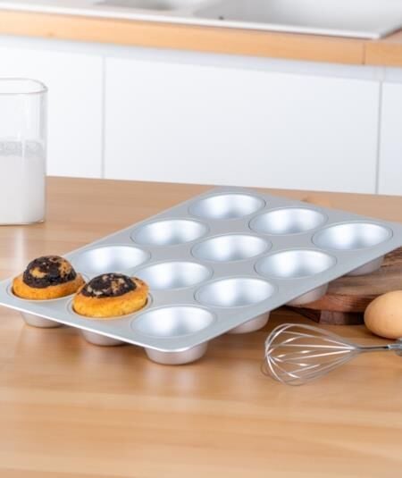 MATE ALÜMİNYUM MUFFİN KEK KALIBI