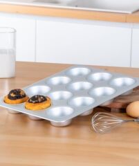 MATE ALÜMİNYUM MUFFİN KEK KALIBI