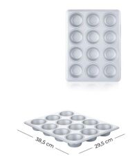 MATE ALÜMİNYUM MUFFİN KEK KALIBI