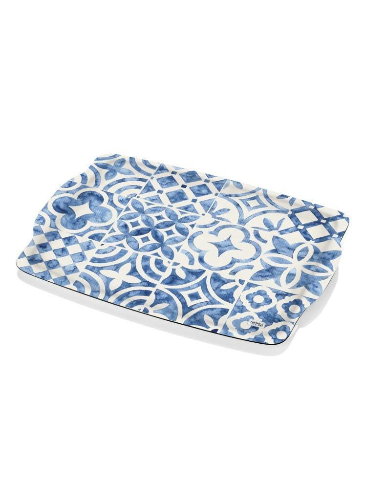 MOZAİK KAYDIRMAZ TEPSİ 42X30CM